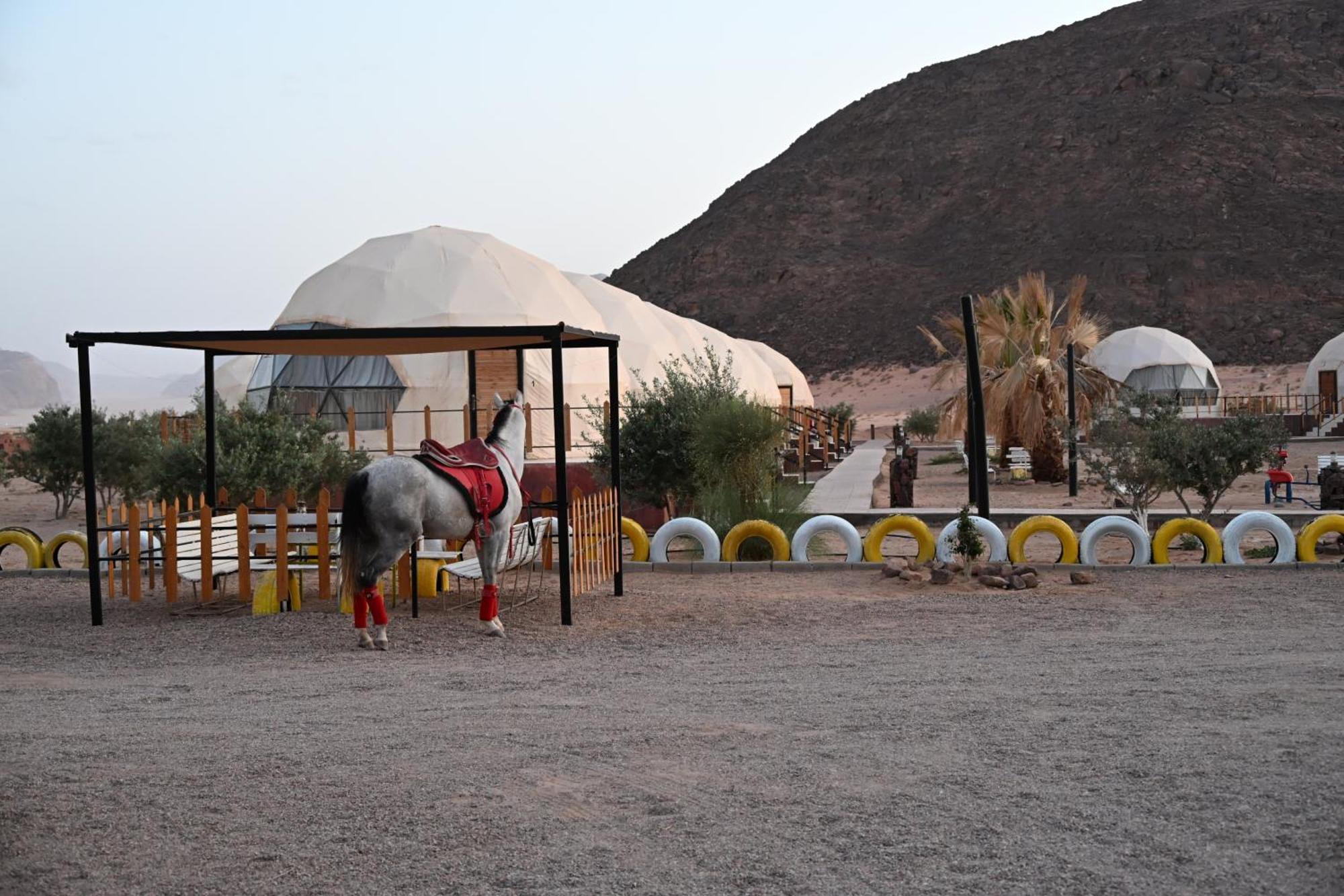 Hotel Bilal Luxury Camp Wadi Rum Exteriér fotografie